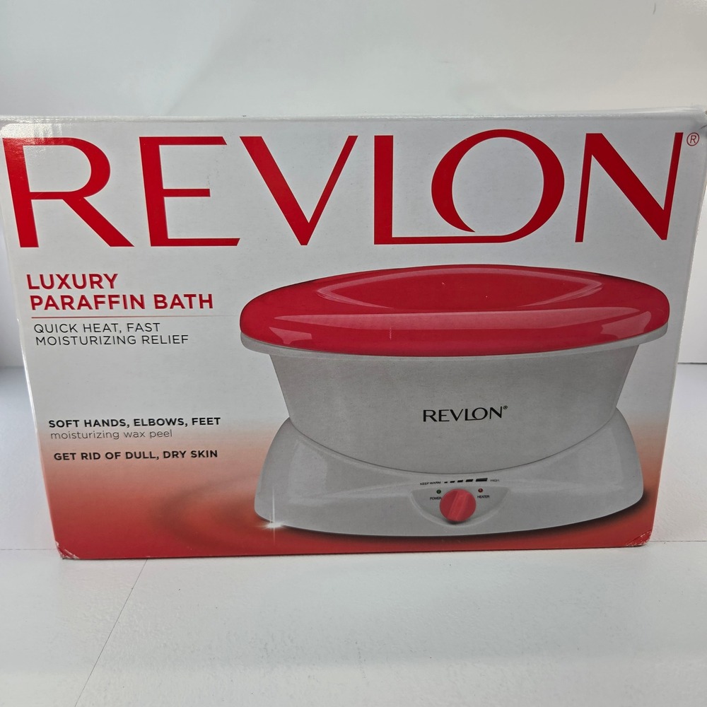 Revlon Luxury Paraffin Bath RVSP3501BB Quick Heat Wax Spa for Hands Feet Elbows